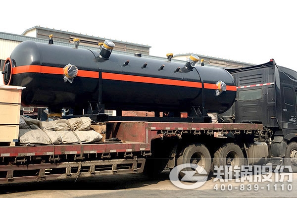鄭鍋出口韓國和哥倫比亞生物質鍋爐裝車發運